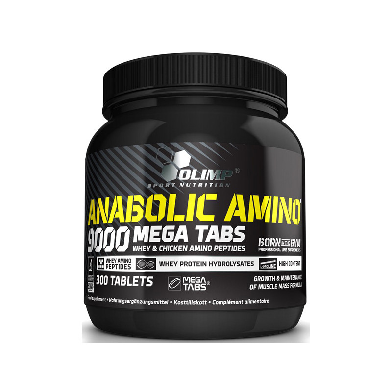 OLIMP AN. AMINO 9000 MEGA TABS 300 tabl OLIMP AN. AMINO 9000 MEGA TABS 300 tabl