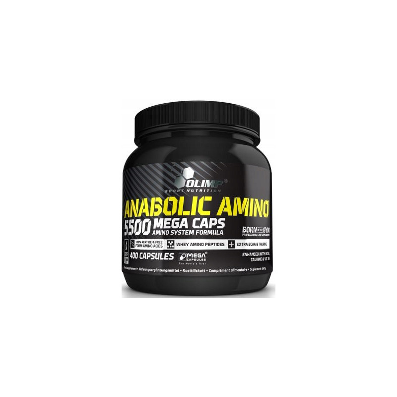 OLIMP ANABOLIC AMINO 5500 400 kaps. OLIMP ANABOLIC AMINO 5500 400 kaps.