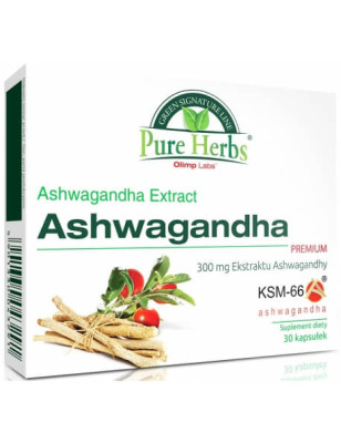 OLIMP ASHWAGANDHA KSM-66 Premium 30 kaps