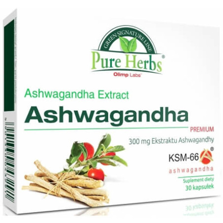 OLIMP ASHWAGANDHA KSM-66 Premium 30 kaps