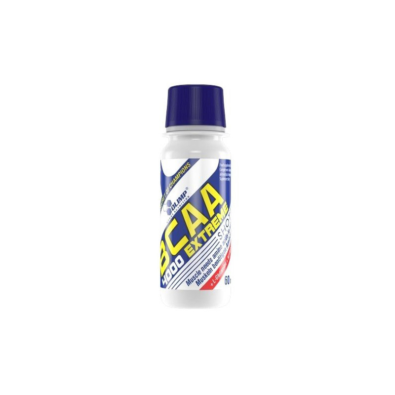 OLIMP BCAA 4000 EXTREME SHOT 60ml pomarańczowy OLIMP BCAA 4000 EXTREME SHOT 60ml pomarańczowy