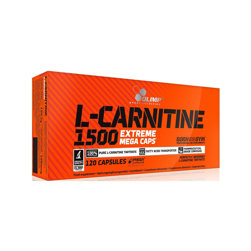 OLIMP L-CARNITINE 1500-120 kaps OLIMP L-CARNITINE 1500-120 kaps