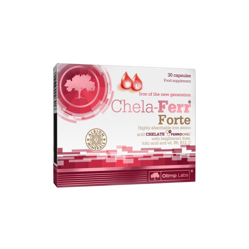 OLIMP CHELA FERR FORTE 30 kaps. OLIMP CHELA FERR FORTE 30 kaps.