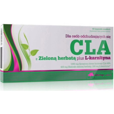 OLIMP CLA Z ZIEL. HERBATĄ+KARNITYNA 60 k.