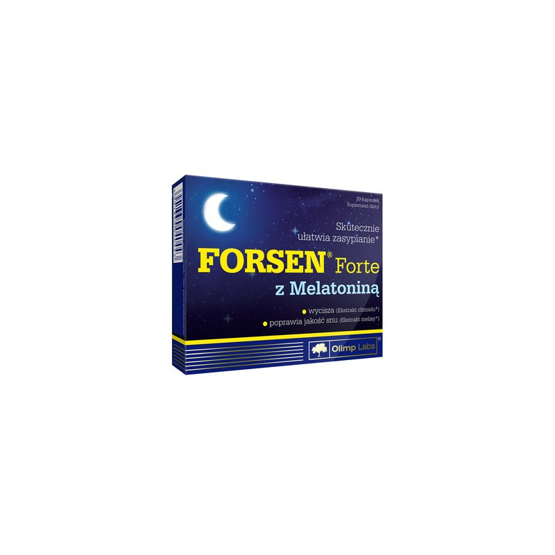 OLIMP FORSEN FORTE+MELATONINA 30 kaps OLIMP FORSEN FORTE+MELATONINA 30 kaps
