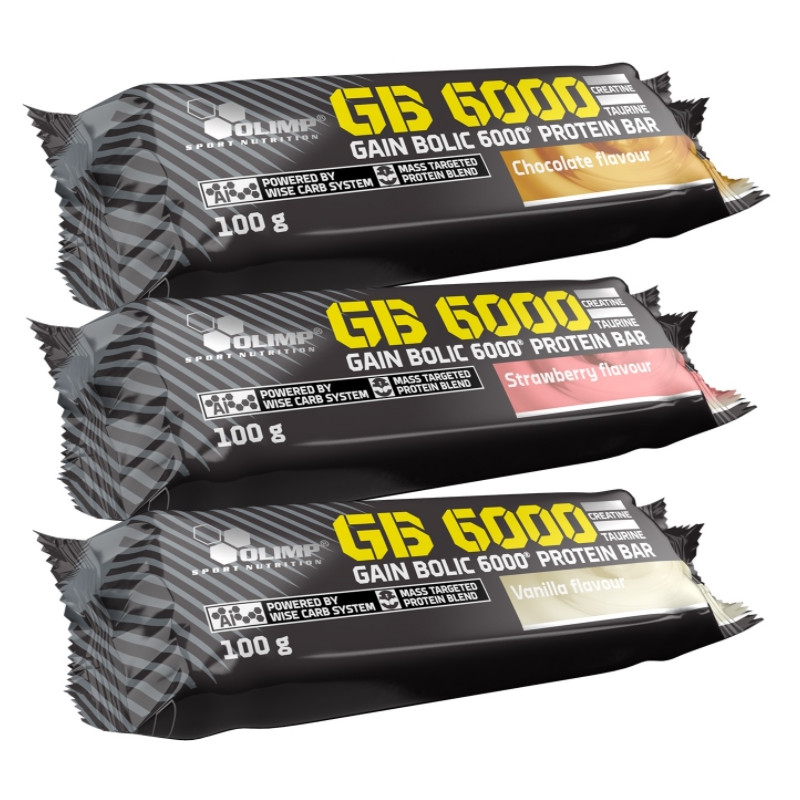 OLIMP BATON GB 6000 strawberry 100g* OLIMP BATON GB 6000 strawberry 100g*