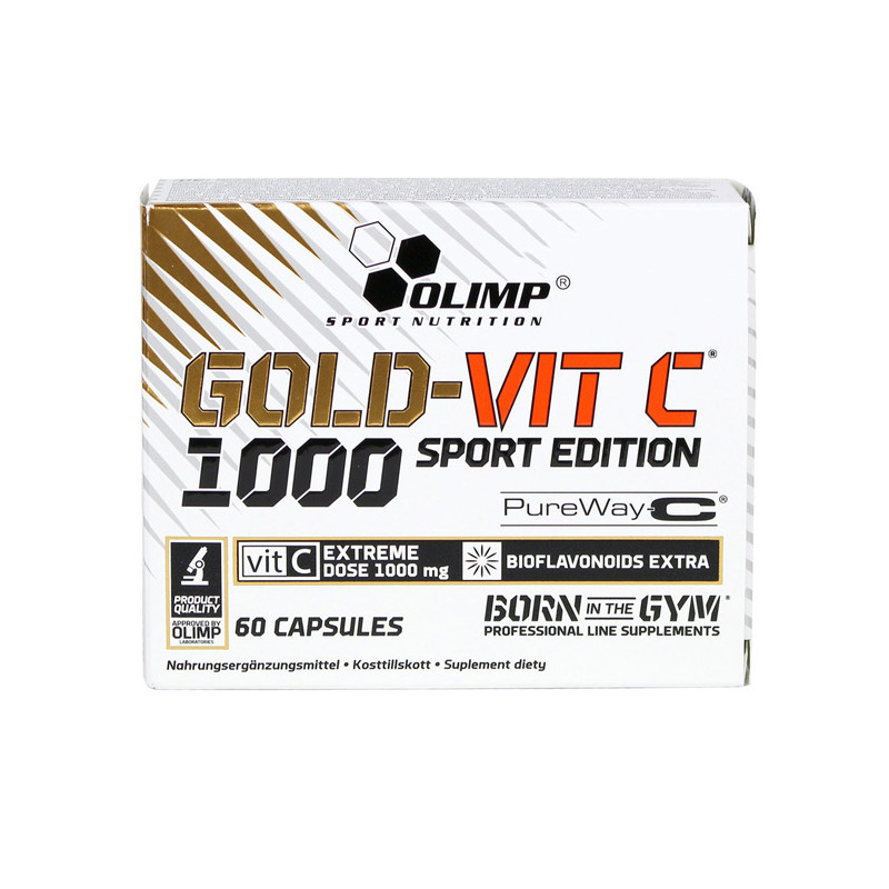 OLIMP GOLD VIT C 1000 SPORT EDITION 60 kaps. OLIMP GOLD VIT C 1000 SPORT EDITION 60 kaps.