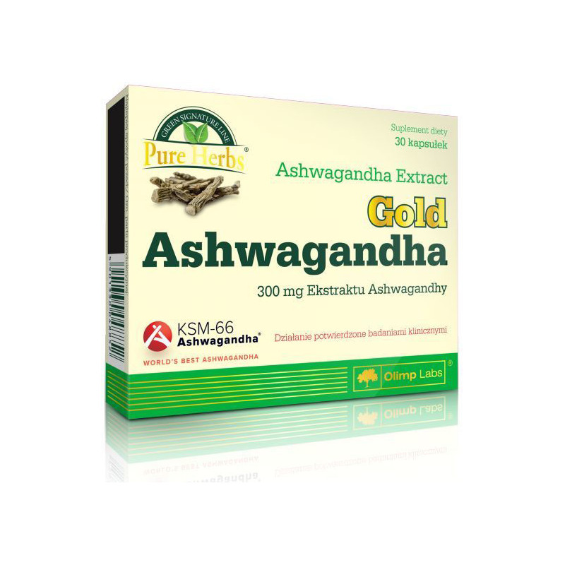 OLIMP GOLD ASHWAGANDHA 30 kaps OLIMP GOLD ASHWAGANDHA 30 kaps