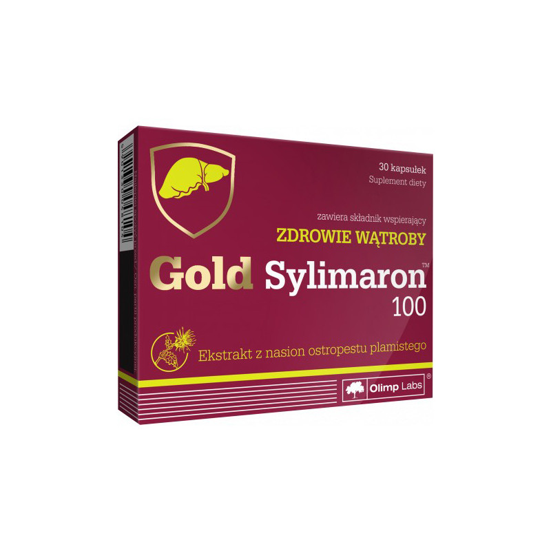 OLIMP GOLD SYLIMARON 100 - 30 kaps. OLIMP GOLD SYLIMARON 100 - 30 kaps.