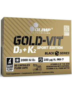 OLIMP GOLD-VIT D3+K2 2000IU sport edition-60kaps