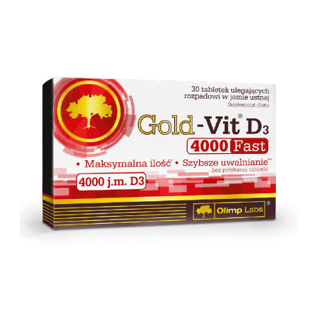 OLIMP GOLD VIT D3 FAST 4000IU 30tabl