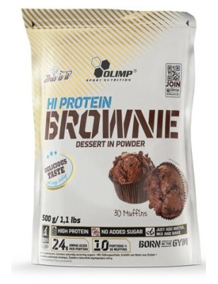 OLIMP HI PROTEIN BROWNIE 500g