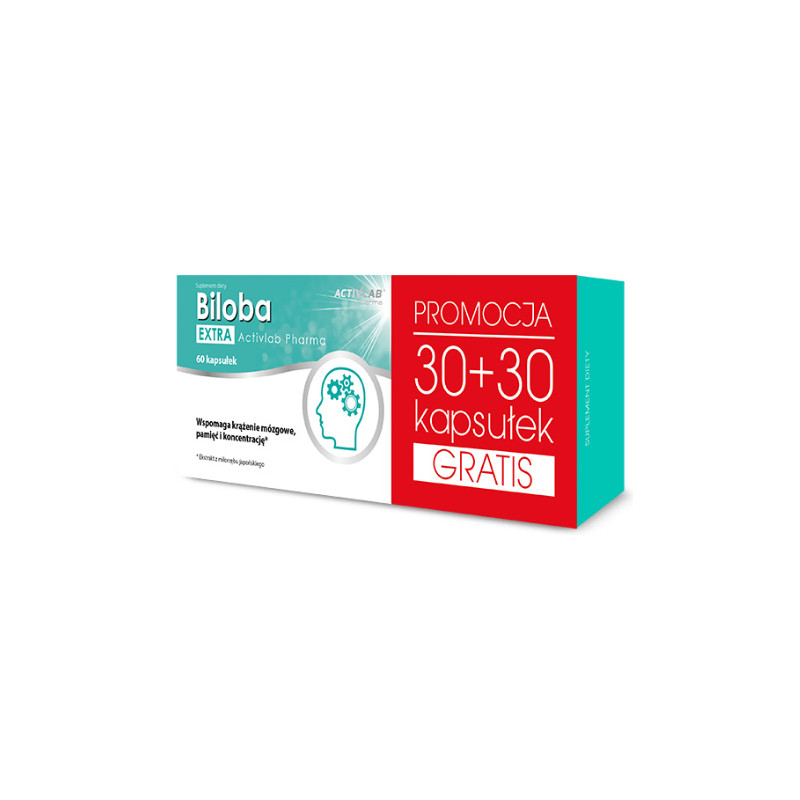 ACTIVLAB PHARMA BILOBA EXTRA 60kaps ACTIVLAB PHARMA BILOBA EXTRA 60kaps