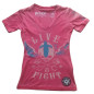 OLIMP LADY'S TEE- RIDE FREE pink XS OLIMP LADY'S TEE- RIDE FREE pink XS