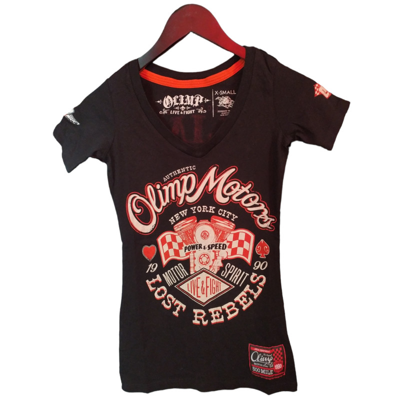 OLIMP LADY'S TEE- LOST REBELS black XS OLIMP LADY'S TEE- LOST REBELS black XS