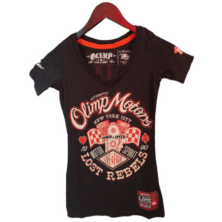 OLIMP LADY'S TEE- LOST REBELS black XS