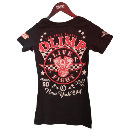 OLIMP LADY'S TEE- LOST REBELS black XS