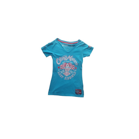 OLIMP LADY'S TEE- LOST REBELS aqua L