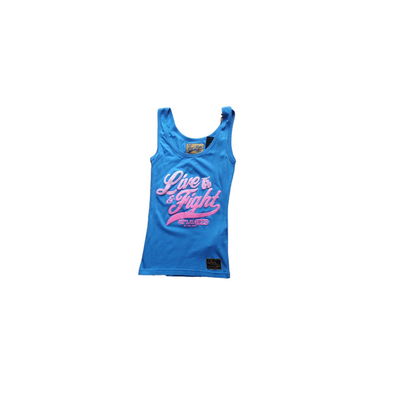 OLIMP LADY'S TANK TOP ORIGINAL 90 blue S