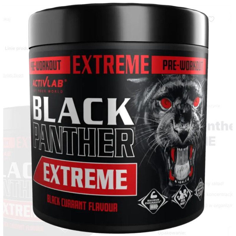 ACTIVLAB BLACK PANTHER EXTREME 300g czarna porzecz ACTIVLAB BLACK PANTHER EXTREME 300g czarna porzecz