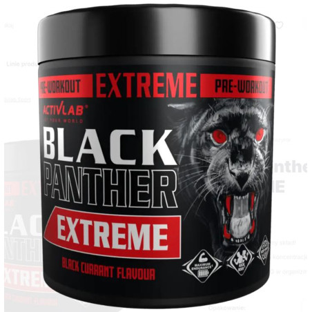 ACTIVLAB BLACK PANTHER EXTREME 300g czarna porzecz