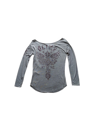 OLIMP LADY'S L/S-VOODOO MOTORS grey L