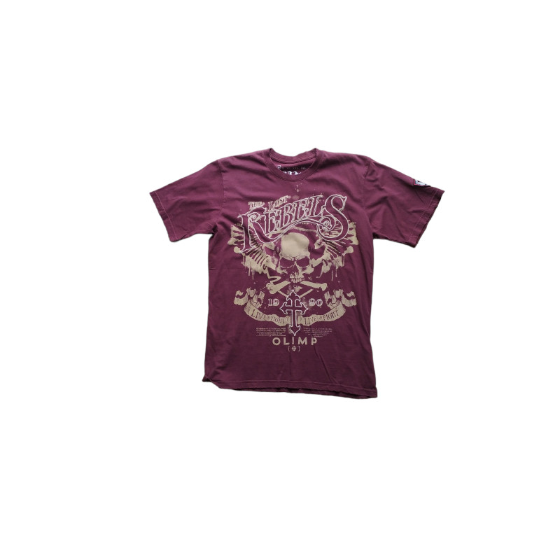 OLIMP MEN'S TEE LOST REBELS burgundy M OLIMP MEN'S TEE LOST REBELS burgundy M