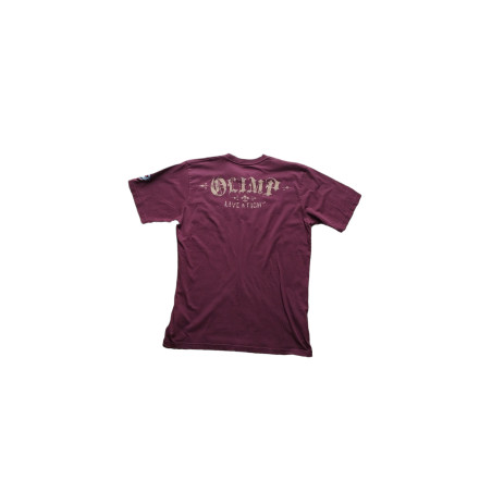 OLIMP MEN'S TEE LOST REBELS burgundy M