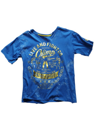 OLIMP MEN'S TEE TRUE REBELS blue L