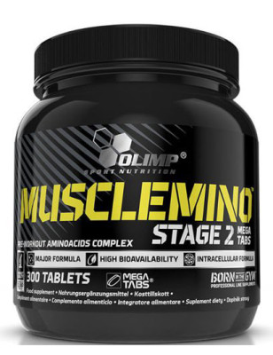 OLIMP MUSCLEAMINO STAGE 2 mega tabs - 300 tabl.