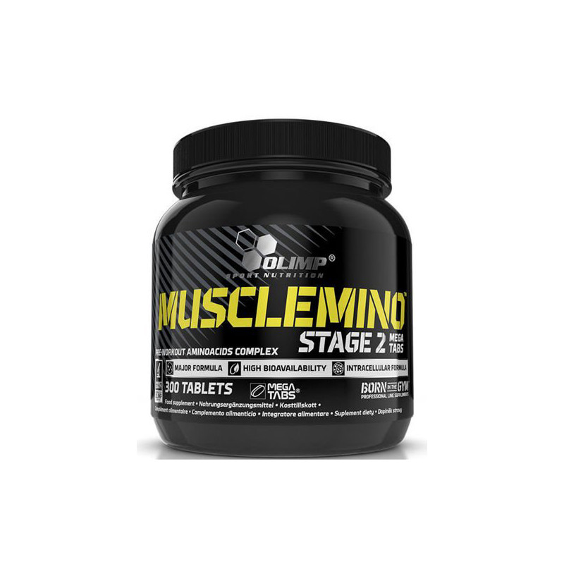 OLIMP MUSCLEAMINO STAGE 2 mega tabs - 300 tabl. OLIMP MUSCLEAMINO STAGE 2 mega tabs - 300 tabl.