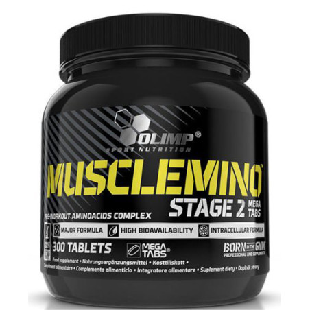 OLIMP MUSCLEAMINO STAGE 2 mega tabs - 300 tabl.