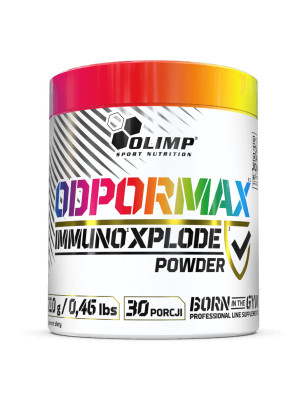 OLIMP ODPORMAX IMMUNO XPLODE POWDER 210g citrus le