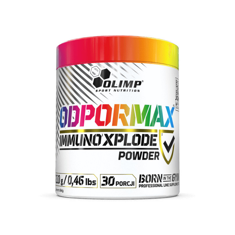 OLIMP ODPORMAX IMMUNO XPLODE POWDER 210g citrus le OLIMP ODPORMAX IMMUNO XPLODE POWDER 210g citrus le