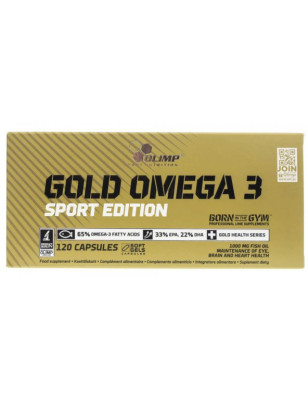 OLIMP OMEGA GOLD 3 SPORT EDIT. 120 kaps.