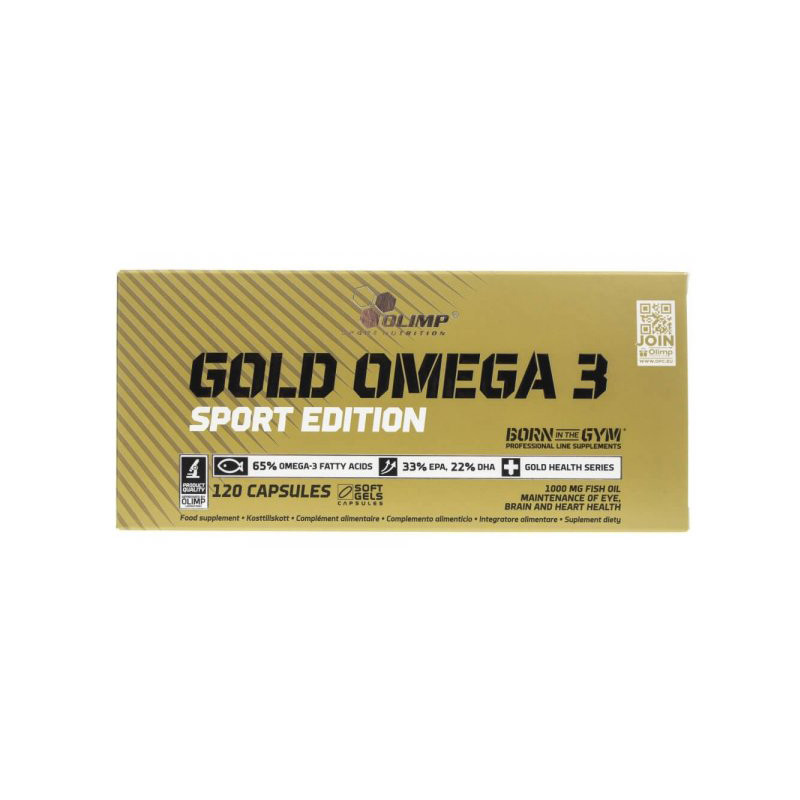 OLIMP OMEGA GOLD 3 SPORT EDIT. 120 kaps. OLIMP OMEGA GOLD 3 SPORT EDIT. 120 kaps.
