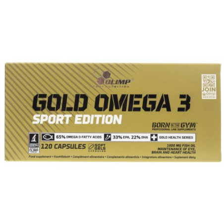 OLIMP OMEGA GOLD 3 SPORT EDIT. 120 kaps.