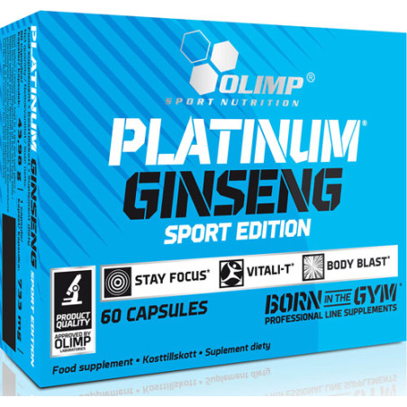 OLIMP PLATINUM GINSENG SPORT EDITION 60 kaps