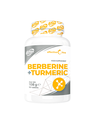 6PAK BERBERINE+TURMERIC 90tabl