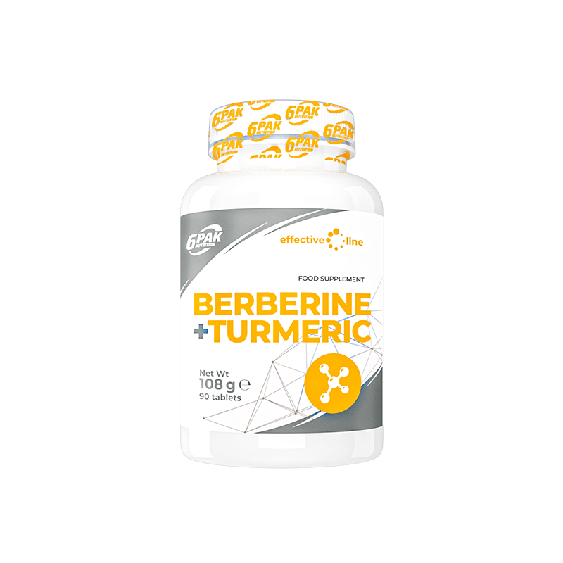 6PAK BERBERINE+TURMERIC 90tabl 6PAK BERBERINE+TURMERIC 90tabl