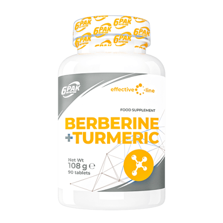 6PAK BERBERINE+TURMERIC 90tabl