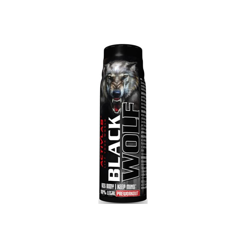 ACTIVLAB BLACK WOLF SHOT 80 ml but.owoce leśne ACTIVLAB BLACK WOLF SHOT 80 ml but.owoce leśne