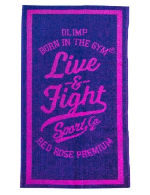 OLIMP RED ROSE TOWEL lilack&pink 100x50