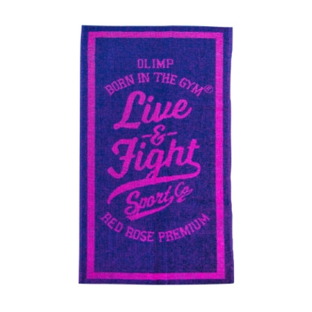 OLIMP RED ROSE TOWEL lilack&pink 70x40