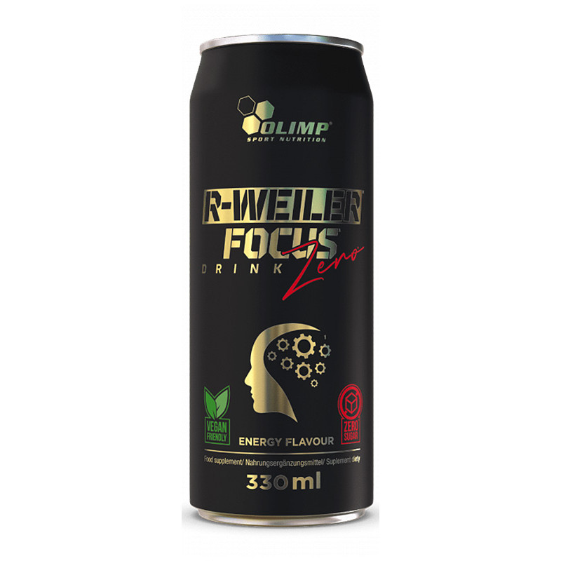 OLIMP R-WEILER FOCUS DRINK ZERO 330ml energy flav OLIMP R-WEILER FOCUS DRINK ZERO 330ml energy flav