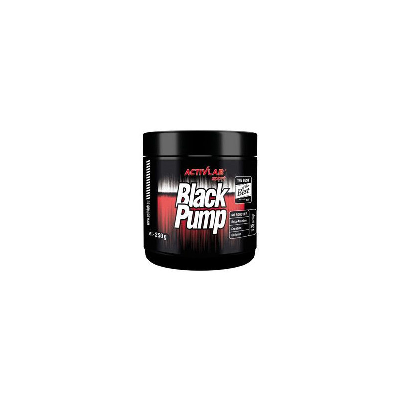 ACTIVLAB BLACK PUMP 250g czarna porzeczka ACTIVLAB BLACK PUMP 250g czarna porzeczka