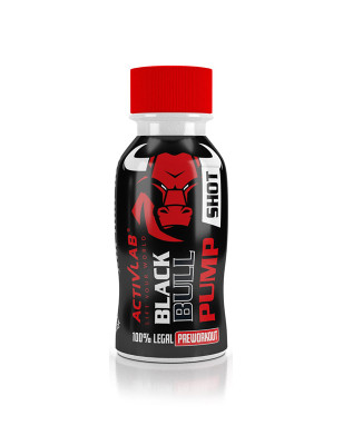 ACTIVLAB BLACK BULL PUMP SHOT 100ml pomar-grapefr.