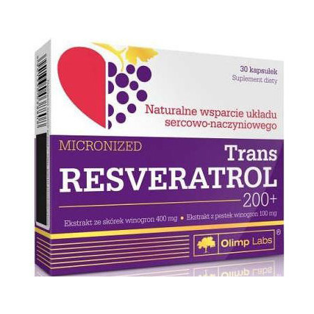 OLIMP TRANS RESVERATROL 200+ 30kaps