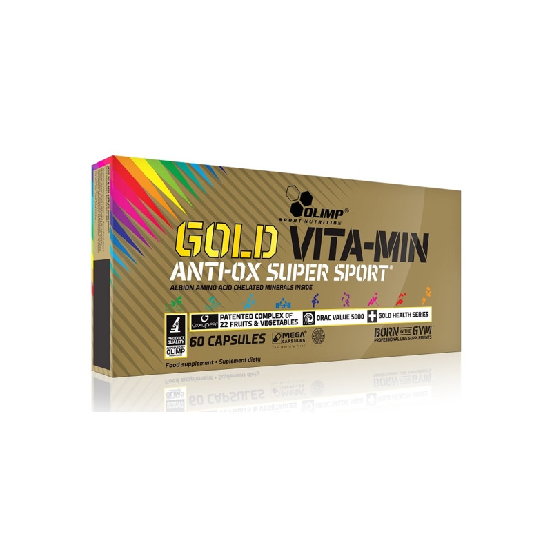 OLIMP VITA-MIN anti-OX SupeR SPORT 60 kaps. OLIMP VITA-MIN anti-OX SupeR SPORT 60 kaps.