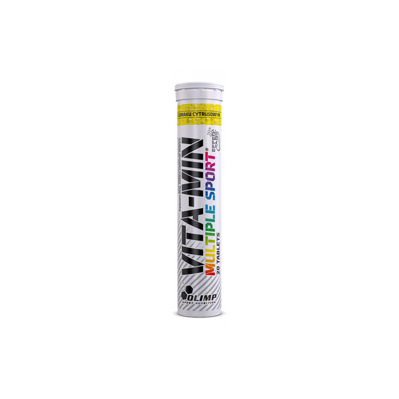 OLIMP VITA-MIN MULTIPLE SPORT 20tabl mus. cytrusow OLIMP VITA-MIN MULTIPLE SPORT 20tabl mus. cytrusow